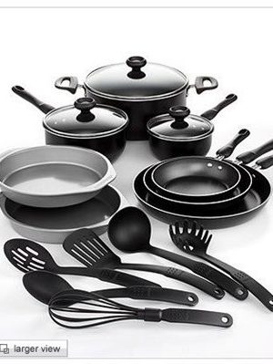 Macy’s: Faberware Nonstick Dishwasher Safe 17 pc Cookware Set $57 Shipped (Reg. $119)