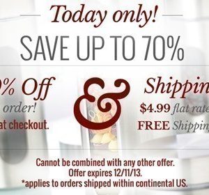 Oneida: Up to 70% off + Additional 20% off + Flat Rate Shipping