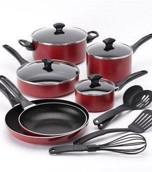 Kohl’s: Farberware Nonstick Aluminum 14-pc. Cookware Set $63.99 + Free Shipping (Reg. $119.99)