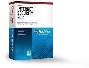 McAfee Internet Security 2014 – 3 PCs (Product Key Card) FREE + FREE Ship