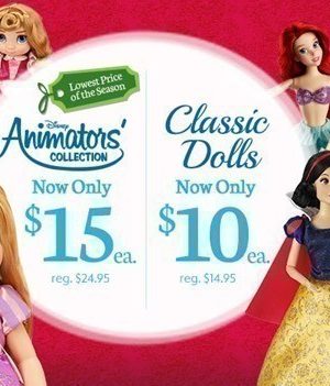 Disney Animators Collection Dolls just $15 Shipped (Reg. $25) + More