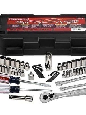 Sears: Craftsman 53 pc Mechanics Tool Set $24.88