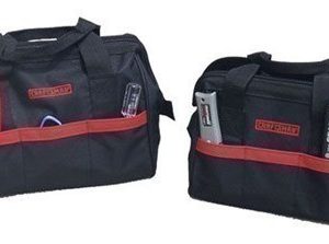 Craftsman Two-piece 12-Inch and 10-Inch Tool Bag Set $7.49 (Reg. $14.99)
