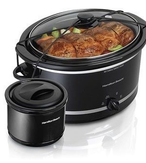 Sears: Hamilton Beach 5 qt Slow Cooker + Bonus Warmer $17.99 (Reg. $35!)