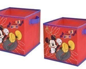 Walmart: Set of 2 Mickey Mouse Storage Cubes $9.25