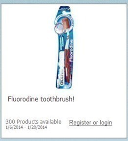Toluna: Test Products + Earn Rewards (Possibly FREE Fluorodine Toothbrush)