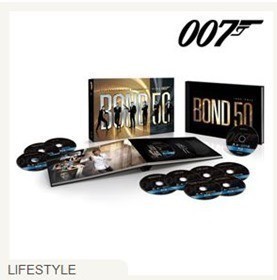 James Bond 50 Complete 23-Film Collection [Blu-ray] $41 Shipped