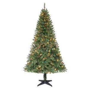 Home Depot: 6.5 ft Pre-Lit Pine Tree just $13.75 Shipped (75% off!)