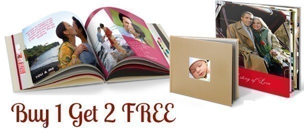 Snapfish Buy 1 Get 2 FREE Photo Book