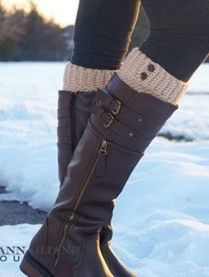Hannah Jane Boutique:  Cute Knit Boot Cuffs just $11.99 + FREE Shipping