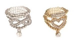 Cents of Style: Stackable Rings $5.99 + Cute Bow Stud Earrings just $8 Shipped