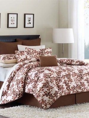 Designer Living: 8 pc Avenue 8 Autumn Leaf Comforter Set $20 Shipped (+ Up to 90% off End of Season Sale)