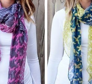 Jane Boutique:  Multiprint Houndstooth Scarves $4.99