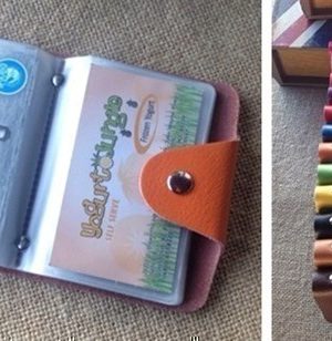 Jane Boutique: Real Leather Credit Card Wallet $6.50