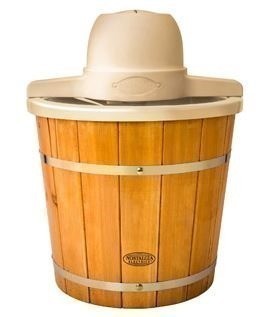 Nostalgia Electrics 4-Qt Wooden Bucket Electric Ice Cream Maker $29 (Reg. $49)