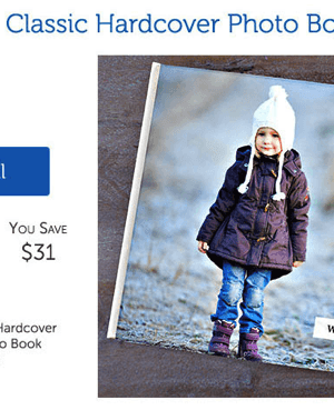 Picaboo: Custom 11×9 Classic Hardcover Photo Book $14 (One Day Only – – 69% Savings!)