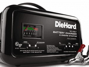 Sears: DieHard Automatic Battery Charger 10/2/50 just $31 (Reg. $70)