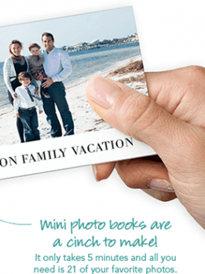 Ends Tonight | Adorable Mini Photo Book just $.99 Shipped (21 Pictures)