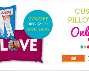 York Photo: Custom Pillowcase $10.99 Shipped (Save $16.99)