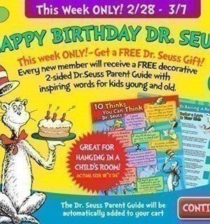 Final Day | 5 Dr. Seuss Books + FREE Shipping + FREE Parent Guide $5.95