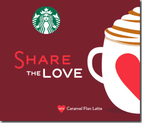 Starbucks: Buy 1 Get 1 FREE Handcrafted Latte (February 14th)