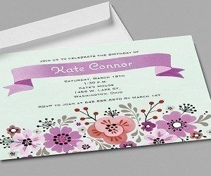 Vistaprint: 10 FREE Invitations or Announcements (pay just s/h!)