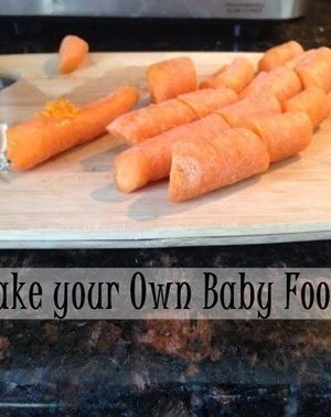 Simple Ways to Make your Own Baby Food with Inexpensive Organic Produce