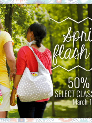 Thirty One Gifts: Up to 50% off Classic Prints (+ Save 50% on One of Five Totes with $35 Purchase in March!)