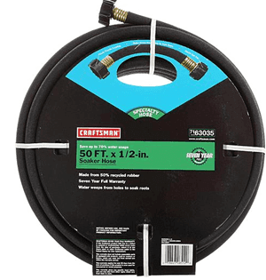 Sears: Craftsman 50’ Soaker Hose $4.75 + FREE Pick Up