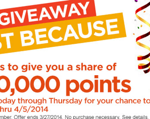 Shop your Way Rewards: Possibly 1,000 FREE Points