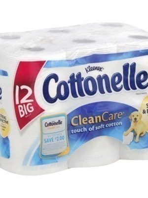 *Ends Sunday* FREE Cottonelle Clean Care Ultra Comfort Toilet Paper (After Cash Back)