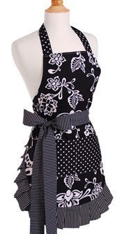 Sassy-Black-Womens-Flirty-Apron-Front