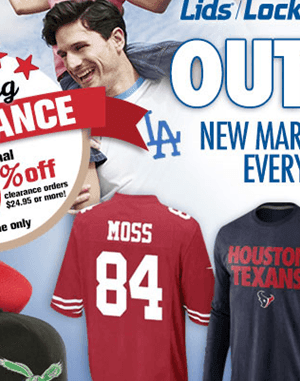 Lids: 30% off Already Reduced Clearance (Items as much as 75% Off)