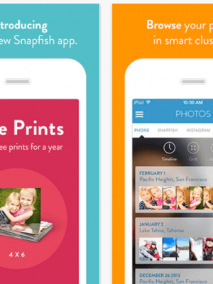 Snapfish Mobile App: 100 FREE 4×6 Prints Each Month