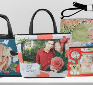 ArtsCow: 3 Personalized Photo Cosmetic Bags $10.99