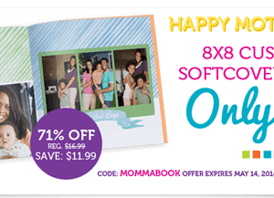 York Photo: Custom 8×8 Softcover Photo Book $8 Shipped {Great for Mother’s Day}