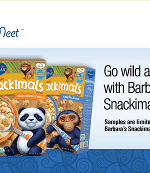 Mom’s Meet Ambassadors: Possibly FREE Barbara’s Snackimals