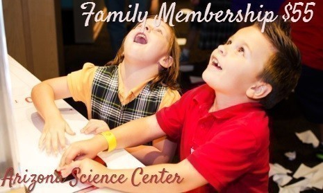 Arizona science center membership coupons