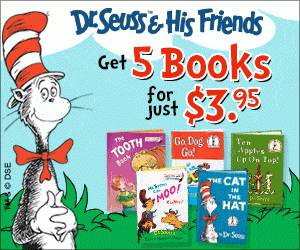 5 Dr. Seuss Books for $3.95 {+ FREE Shipping}