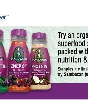 Mom Ambassadors: Possibly FREE Sambazon Juice