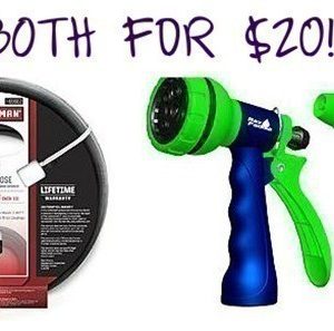 Kmart: 50’ All Rubber Garden Hose & 2 Pk Eco Spray Nozzle Combo BOTH $20 + FREE Pick Up
