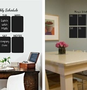 Jane Boutique: Personalized Weekly Planner Chalkboard Decals $9.99