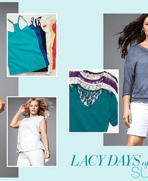 Lane Bryant:  $50 off $100 Purchase {Today Only May 19th}