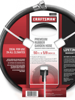 Sears: Craftsman All Rubber Garden Hose 50 ft just $17.99 + FREE Pick Up