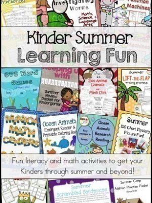 Educents: 10% off Purchase Code {Kindergarten Summer Fun Curriculum Bundle Over 70% OFF}
