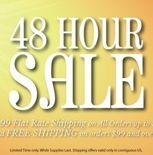 Oneida:  48-Hour Sale + $2.99 Flat Rate Shipping AND 15% Off Purchase Code