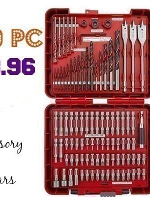 Sears: Craftsman 100 pc Accessory Kit for $13.96 (reg. $30)