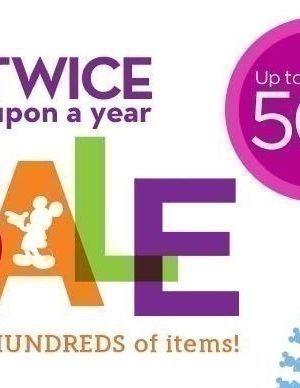 Disney Store: Twice Upon a Year Sale {Up to 50% OFF Select Styles}