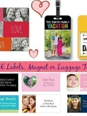 Ends Tonight | FREE Magnet, Address Labels or Luggage Tag from Shutterfly {Pay just S/H}
