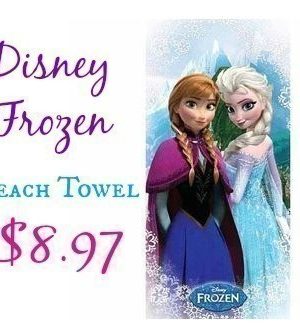 Walmart: Disney Frozen Beach Towel just $8.97